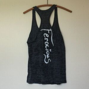 Shine Athletica Burnout 'Ferocious' Tank Medium